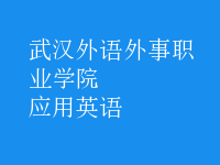 應(yīng)用英語(yǔ)