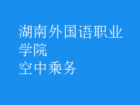 空中乘務(wù)