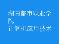 計算機應用技術