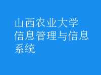 信息管理與信息系統(tǒng)