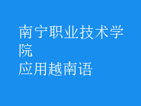 應(yīng)用越南語