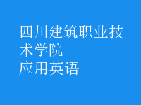 應(yīng)用英語