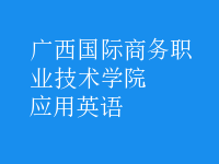 應(yīng)用英語