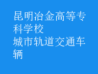 城市軌道交通車輛