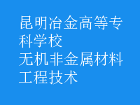 無機非金屬材料工程技術