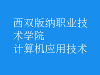 計(jì)算機(jī)應(yīng)用技術(shù)