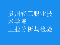 工業(yè)分析與檢驗(yàn)