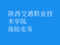 保險(xiǎn)實(shí)務(wù)