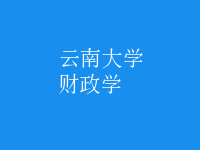 財(cái)政學(xué)