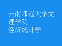 經(jīng)濟統(tǒng)計學