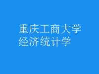 經(jīng)濟統(tǒng)計學(xué)