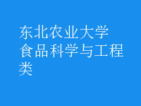 食品科學與工程類