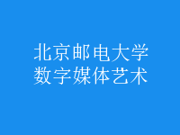 數(shù)字媒體藝術(shù)