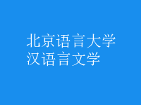 漢語(yǔ)言文學(xué)